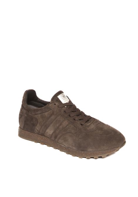 espresso suede sneaker ALBERTO FASCIANI | 6500SAMBUCO-ESPRESSO